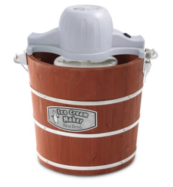 Helado de marrón West Bend y fabricantes de yogurt
