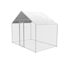 Zipper Chicken Run UV-Resistant Sun Shelter CR322 Galvanized PVC Coated