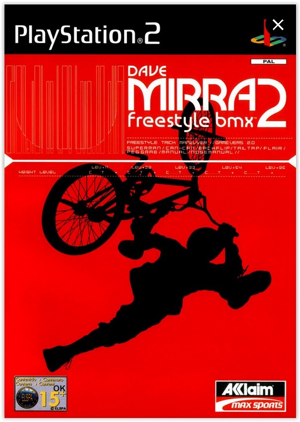 Dave Mirra Freestyle BMX 2 - Jeu PS2 (avec notice)
