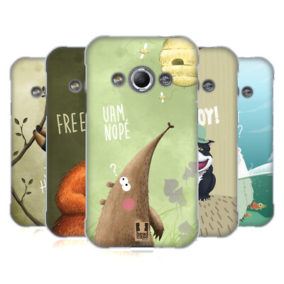 HEAD CASE DESIGNS ANIMAL QUIPS SOFT GEL CASE FOR SAMSUNG PHONES 4