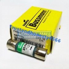 10 PCS/Box New For BUSSMANN FNM-2 2A Fuse FNM-2 10 38mm 250V 2A