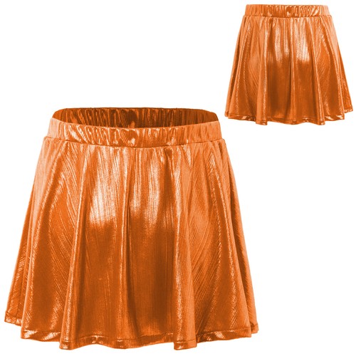 Kids Girls Dance School Skirts Show Pleated Scooter Activewear Sparkly Modern - Picture 47 of 70