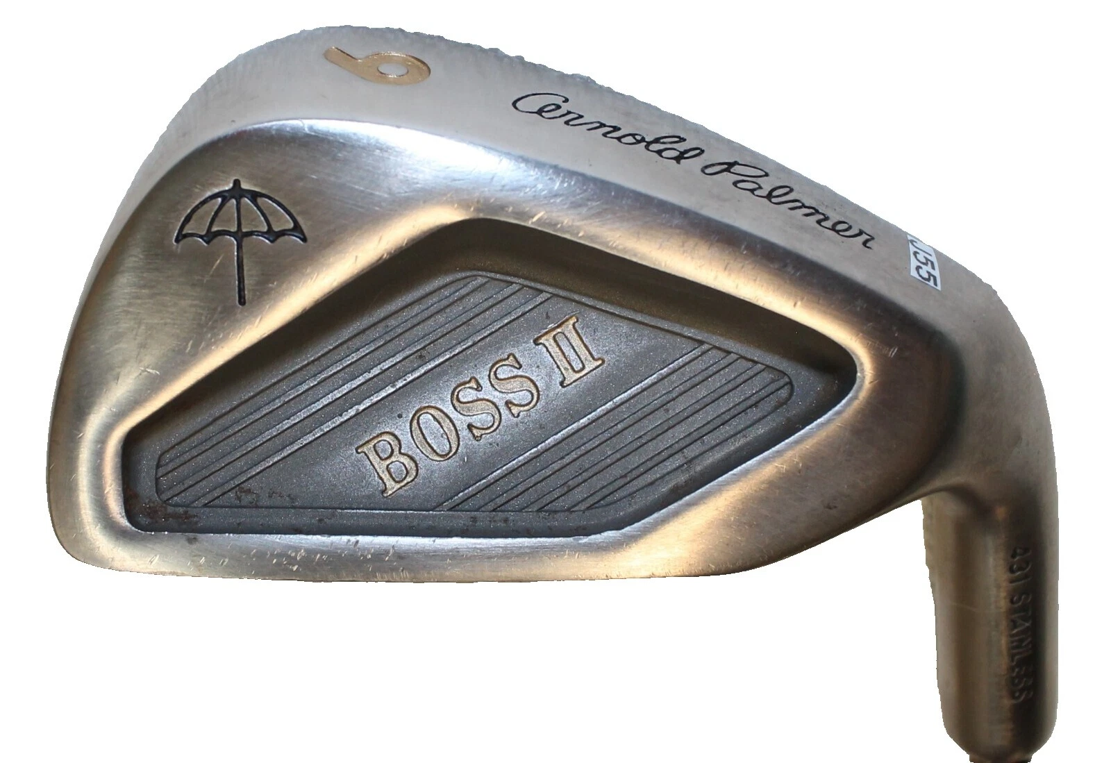 Cabeza de acero inoxidable Palmer Palos de Golf