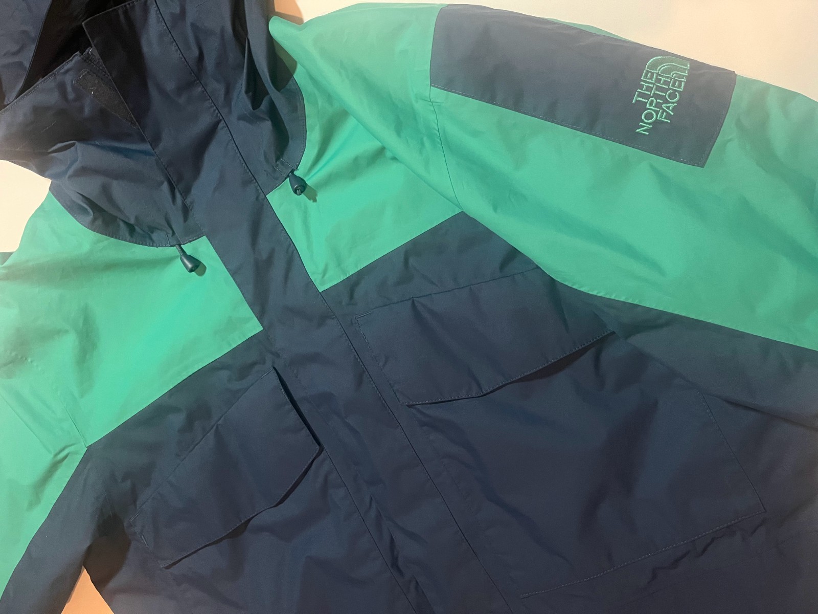 The North Face Fantasy Ridge DryVent Jacket Size Large Blue Teal image 3