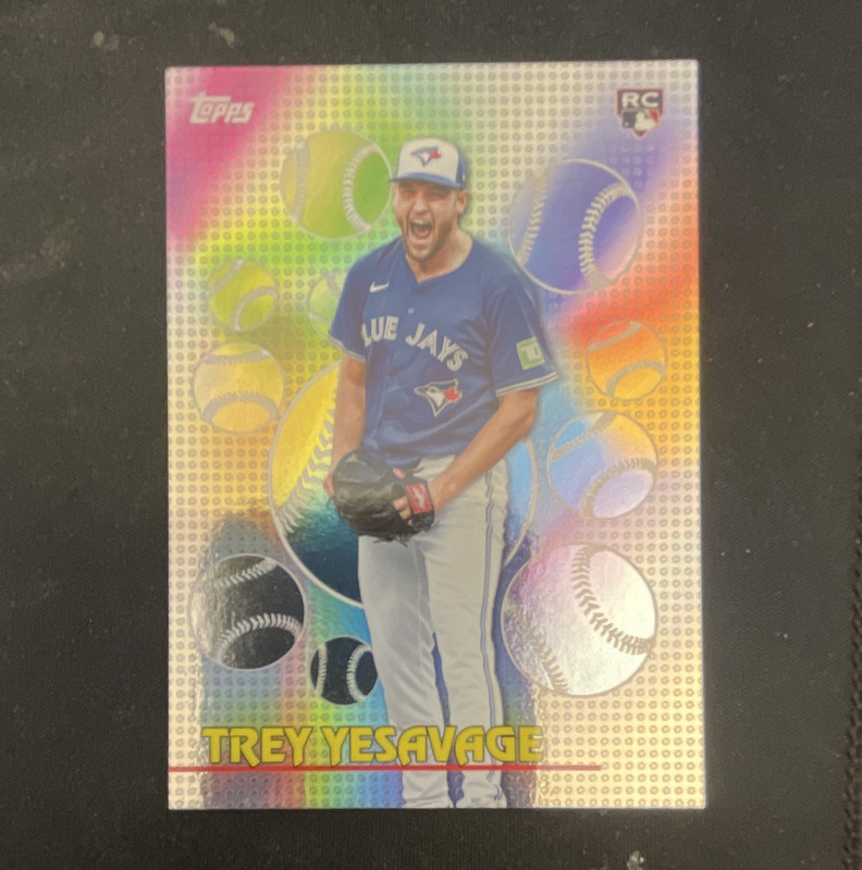Topps 2024 Titans of the Game Insert Trey Yesavage RC #TOG-40 Blue Jays