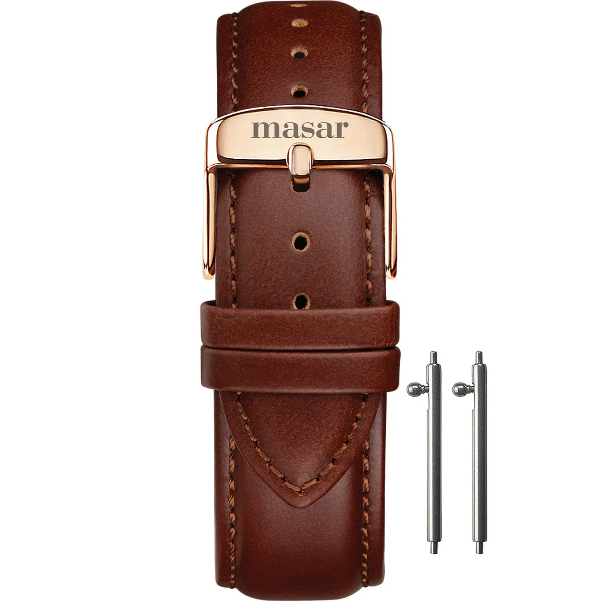 Bracelet de montre 22mm en cuir souple anti-irritation pour remplacer votre bracelet rigide