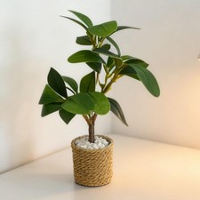 1/6 Miniature Dollhouse Plant Mini Potted Plant Tiny Fake Greenery Realistic