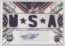 2019 Panini Elite Extra Edition Black 51/99 Tanner Allen #USMS-TA Auto 4z8