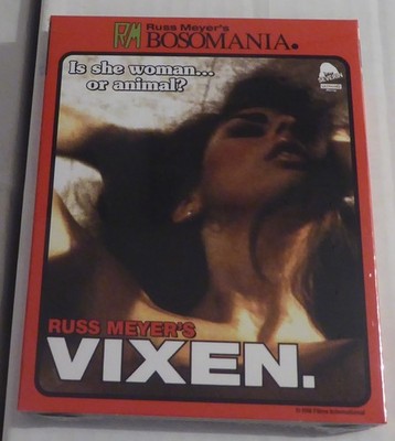 VIXEN (1968) 4K UHD / BLU-RAY 2-DISC SET WITH SLIPCOVER RUSS MEYER SEVERIN NEW!
