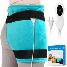 TABEKE Hip Heating Pad for Hip/Sciatica Pain Relief, Hip Support Brace, Lower...