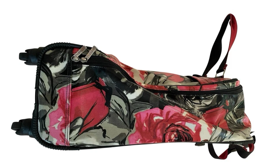 Brighton Spinner Equipaje Rodante Fin de Semana Maleta Bolsa Llevar en Rosas Vacaciones Foto 4 de 4