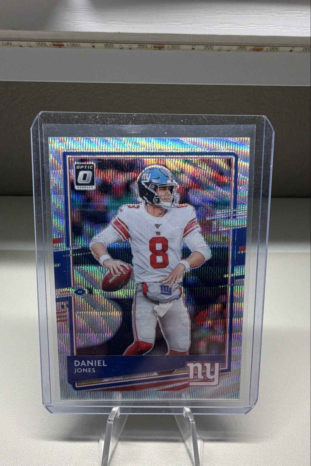 2020 Panini Donruss Optic - Daniel Jones #73 Wave Prizm /199