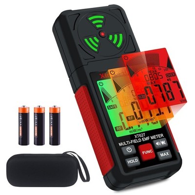 EMF Meter Detector 3in1 Digital Electromagnetic Radiation Magnetic Field Tester