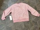 NWT Lululemon Perfectly Oversized Crew Pink Stripe Size XS — photo 3