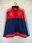 MUNSTER RUGBY 2012 RUGBY ZIP TRACK TOP ADIDAS ORIGINAL SIZE LARGE