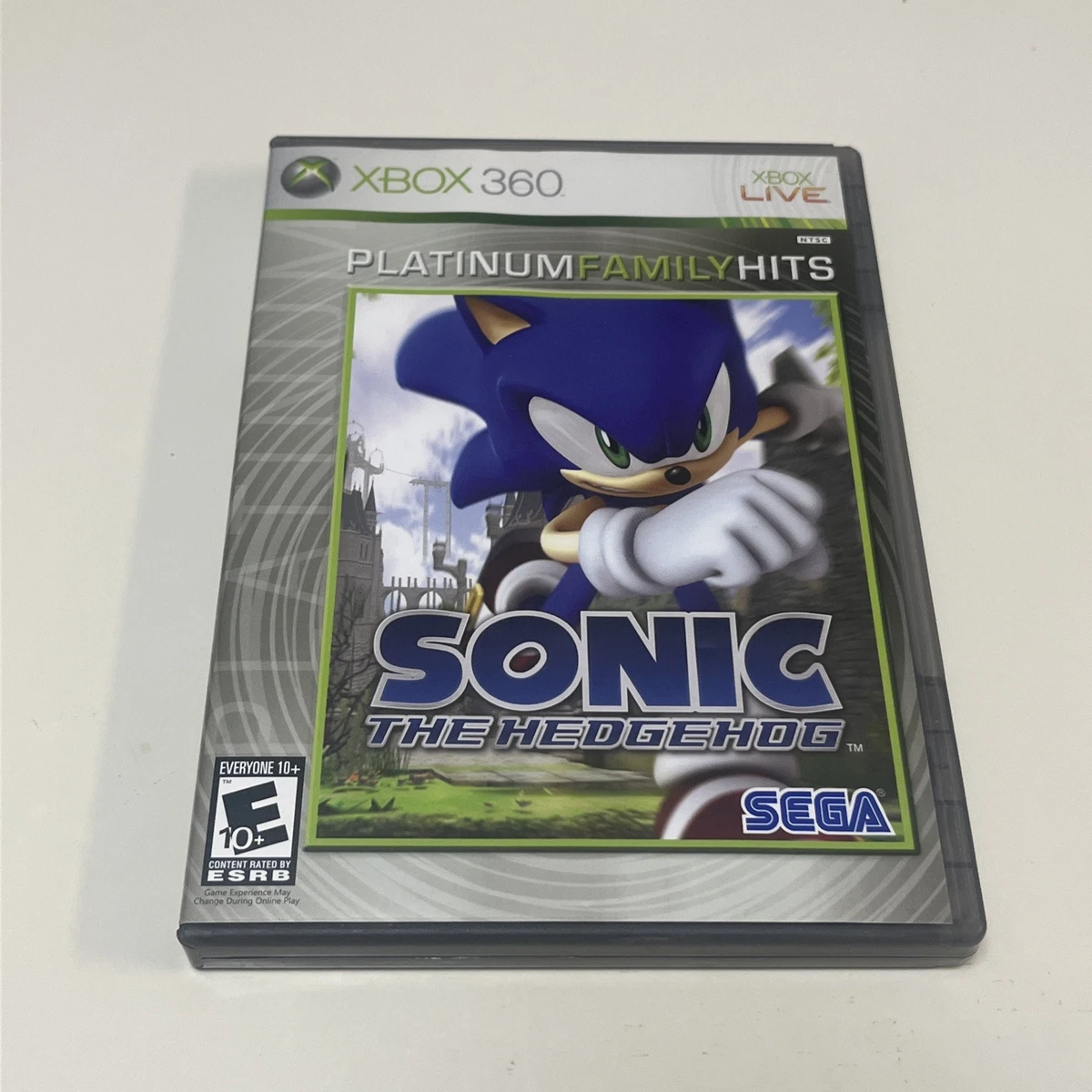 Carte Collector Sonic – Édition Vintage 2008 – Sans Jeu, Pour Collection
