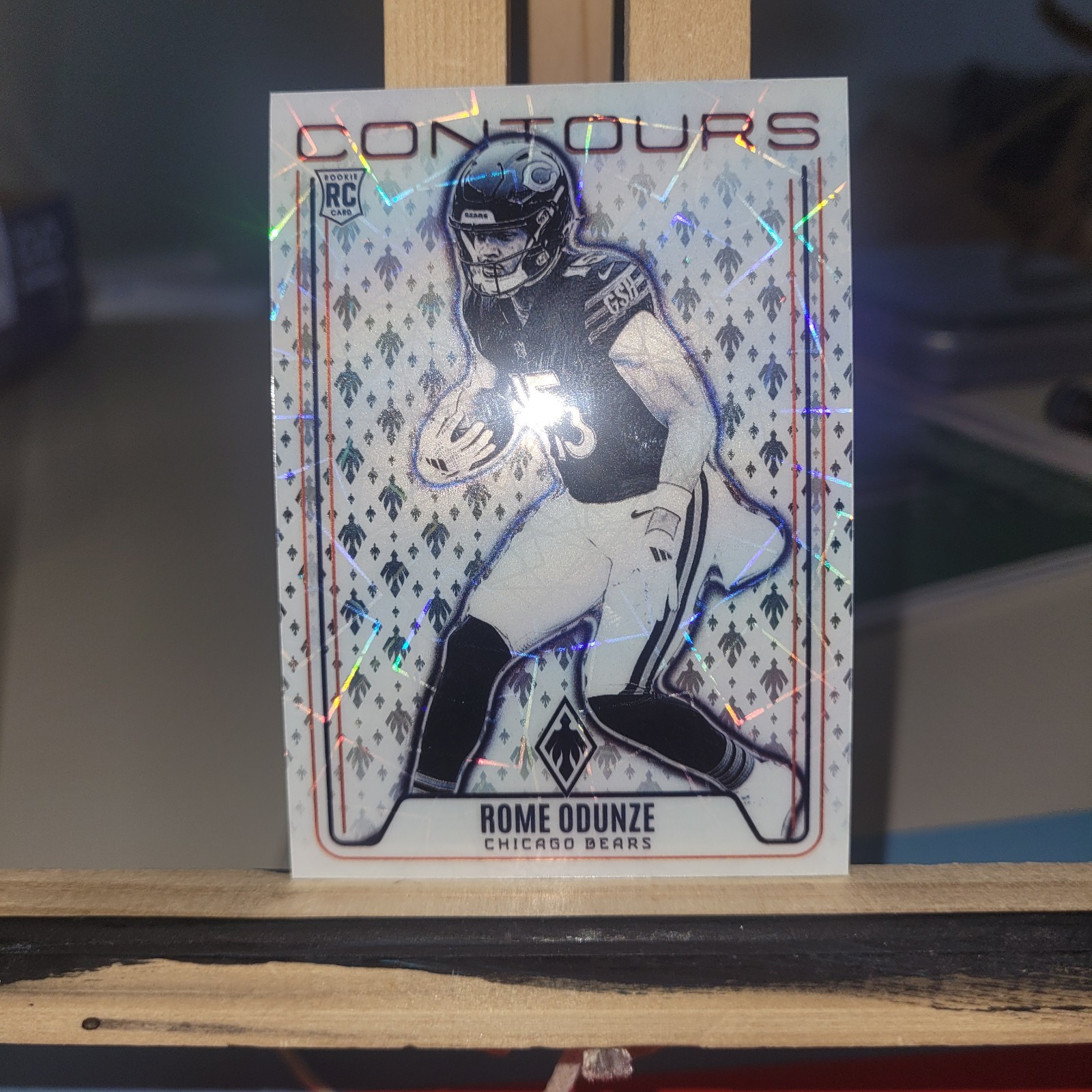 2024 Panini Phoenix - Contours Rome Odunze #CON-ROE Lazer (RC)