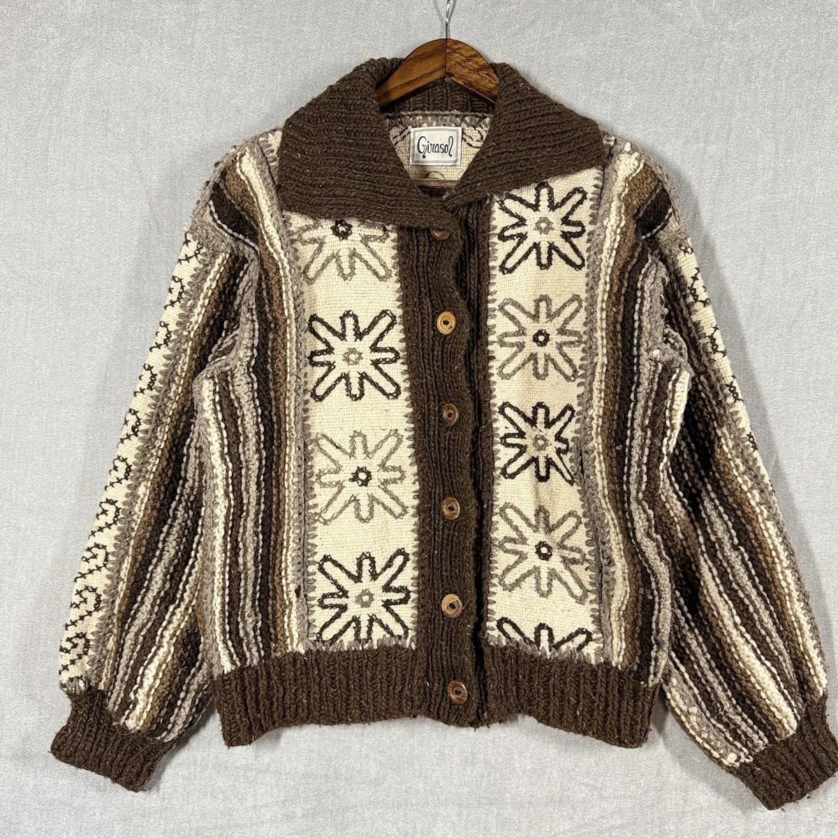 Cowichan Sweater In Women's Vintage Sweaters for sale | eBay