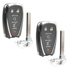 2 Remote Keyless Entry Fob Replacement Uncut Key Blade For Chevrolet 5b (HYQ4EA)