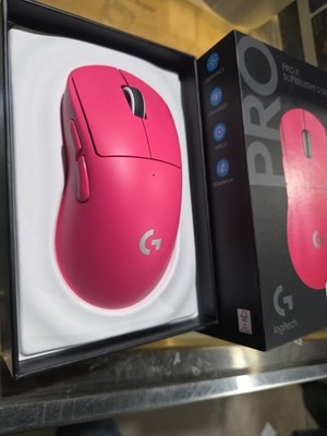 Logitech G Pro X Wireless Superlight Gaming Mouse -  910-005954 (Pink)