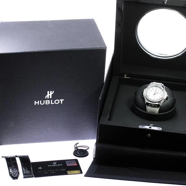 Hublot — Hublot Big Bang One Click Steel Diamond 465.SE.2010.RW.1204 39mm SS Watch #C1836