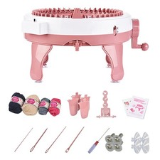 48 Needles Knitting Machine Smart Weaver Circular Loom Kit for Hat Scarf Sweater