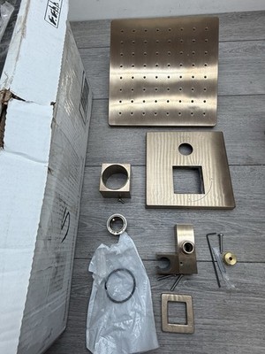 Delta 342701-CZ Modern Square Non Shared Function Shower System - Bronze *READ*