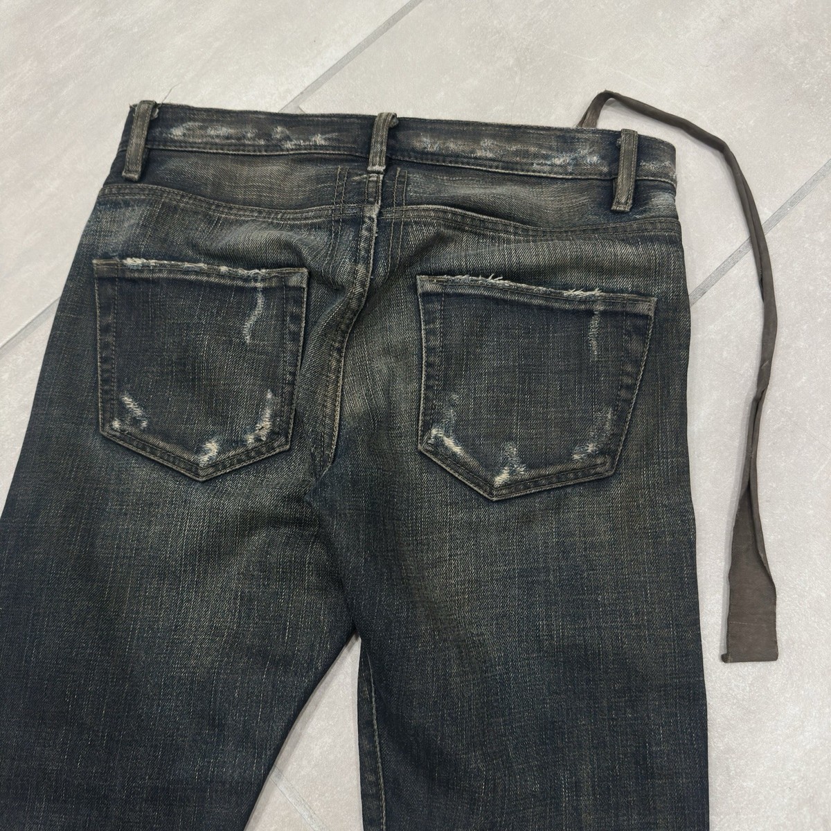 Rick Owens DRKSHDW FW08 Stag Detroit Cut Denim Jeans Size 28 | eBay