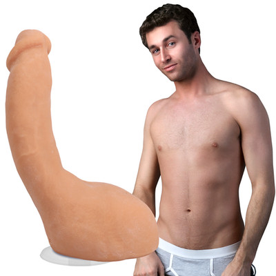 Signature Cocks - James Deen  - 8 Inch ULTRASKYN Cock, Suction Cup, Vanilla