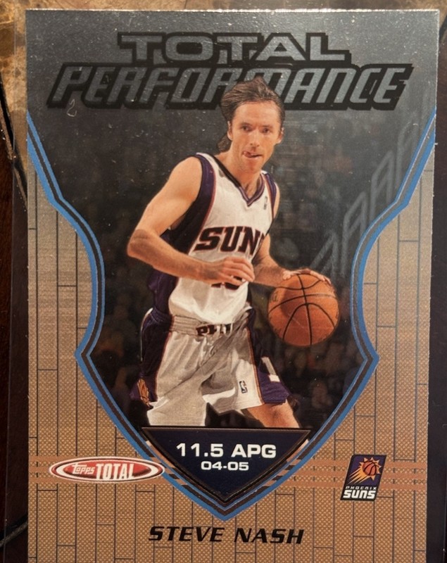 2005-06 Topps Total - Total Performance Steve Nash #TP6