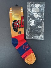 Headgear Classics St. Louis Negro League Crew Socks Mens Size 9-13 Orange NEW