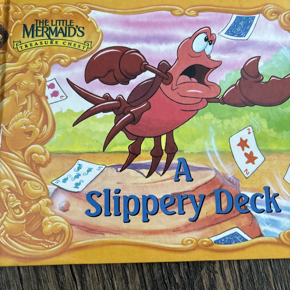 Raro Lote De 22 Libros De Cofre Del Tesoro De La Sirenita 1992 Libros Disney Foto 4 de 4