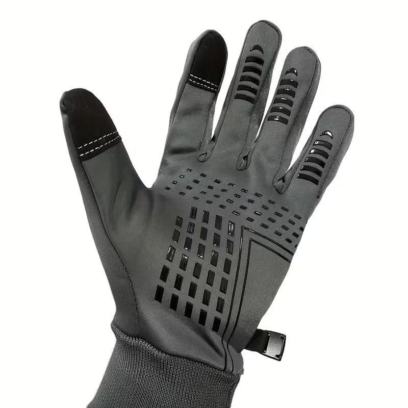 SAWANS Hardloop Handschoenen Fietsen Winter Mannen Vrouwen Thermische Handschoenen Rijden Sport Touchscreen Anti slip Shock Grip Verdikte Fleece Voering Winddicht Outdoor (zwart, L SAWANS Hardloop Handschoenen Fietsen Winter Mannen Vrouwen Thermische Handschoenen Rijden Sport Touchscreen Anti slip Shock Grip Verdikte Fleece Voering Winddicht Outdoor (zwart, L