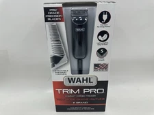Wahl Trim Pro Compact Corded Trimmer Trim Edge Shave Outline 5 Lengths USA Made!