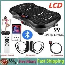 Power Vibration Plate Vibrating Machine Platform Exercise Body Shake Massager