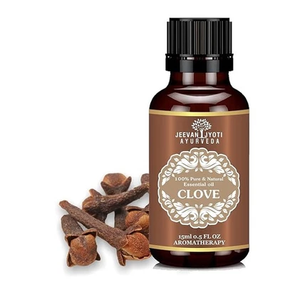 Jeevan Jyoti Ayurveda Huile Essentielle De Clou De Girofle 15ml - Photo 1/4