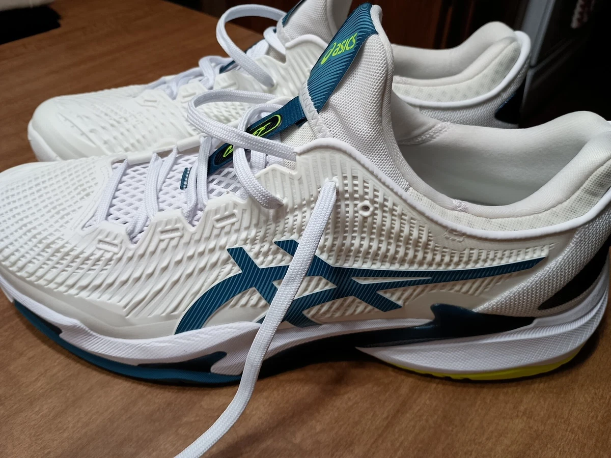Asics Court FF 3 White Gris Blue for sale | eBay