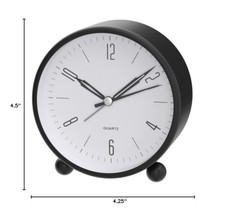 Wecker Analog Leise Ohne Ticken` Wecker Quarz...