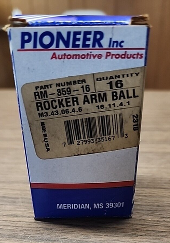 New Rocker Arm Ball For BB Chevy - Picture 2 of 2