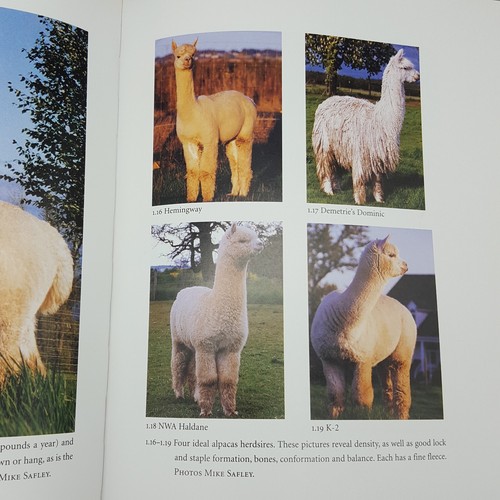 Ideal Alpacas From Myth to Reality by Michael Safley 2004 1st Ed. HC-DJ EUC - Picture 12 of 12