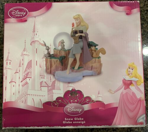 Disney Princess Aurora Sleeping Beauty Snow Globe - Disney Store - New! - Picture 3 of 6