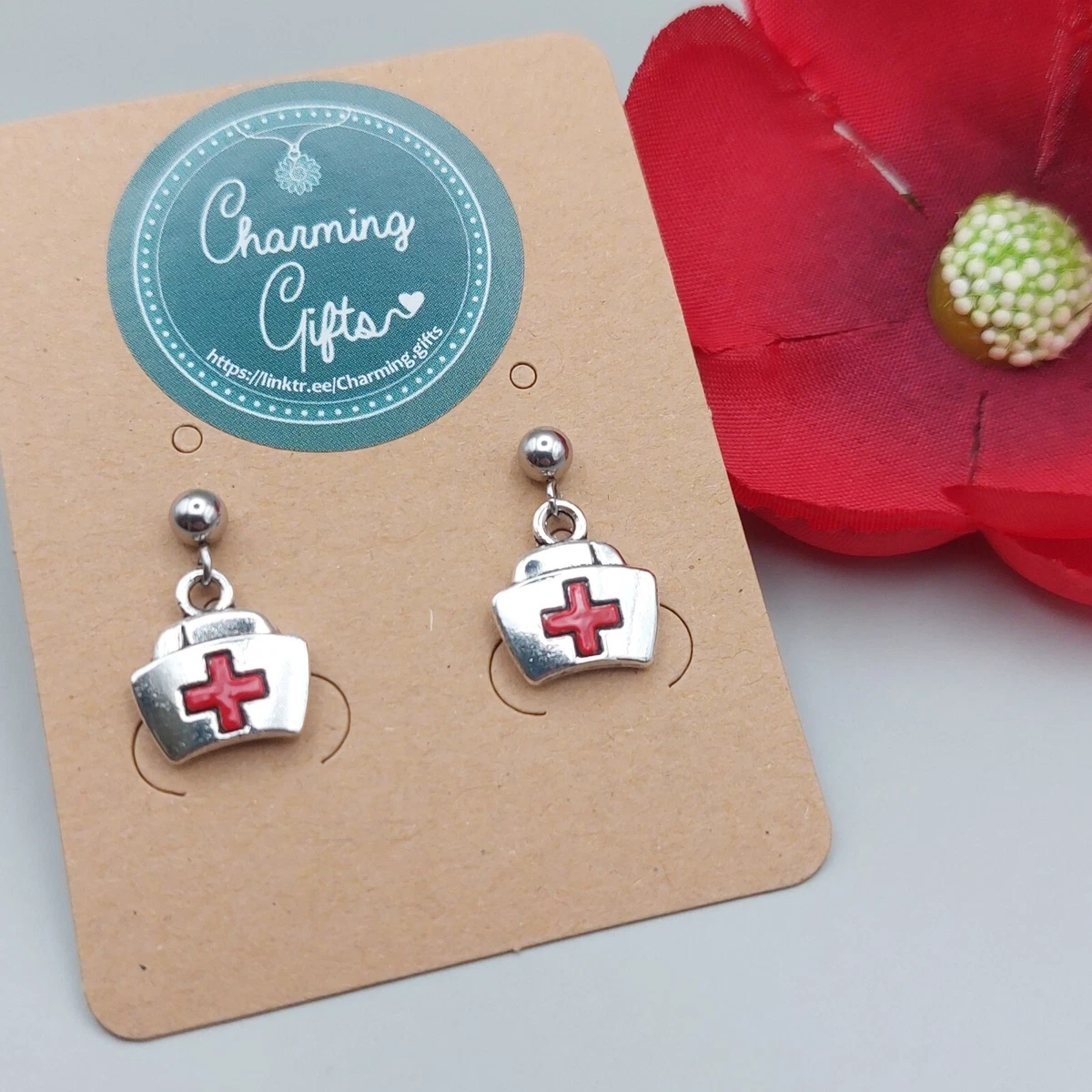 Nurse earrings deals studs