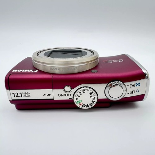 Red Canon PowerShot SX200 lS 12.1MP 12x Optical Zoom CCD Digital Camera - Picture 6 of 12