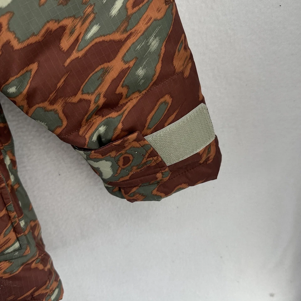 Jaqueta Parka Masculina The North Face Tamanho Grande 77 Brooks Range Marrom Camuflagem Com Capuz - Imagem 3 de 4