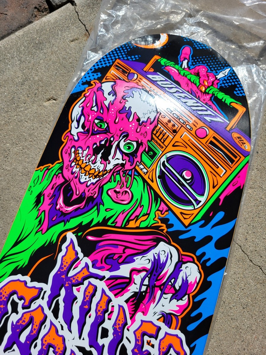 REAL SKATEBOARDS ショップ　バナー Real Skateboards Cathedral Oval (Purple) 8.25