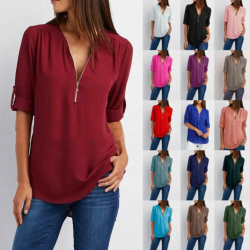 White Plus Size Tops & Shirts for Women