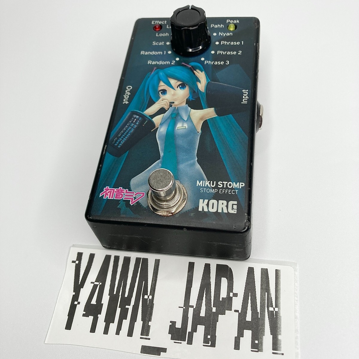 KORG Miku Stomp Vocaloid Hatsune Miku 2014 Guitar Effector