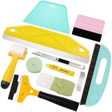 Wallpaper Smoothing Tool Kit for Backsplash Tile Peel and Stick Wallpaper