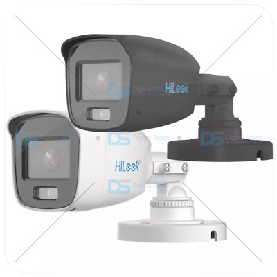 HIKVISION COLORVU EINGEBAUTES MIKROFON BULLET CCTV HD KAMERA HILOOK THC-B159-MS 3K 2,8 MM