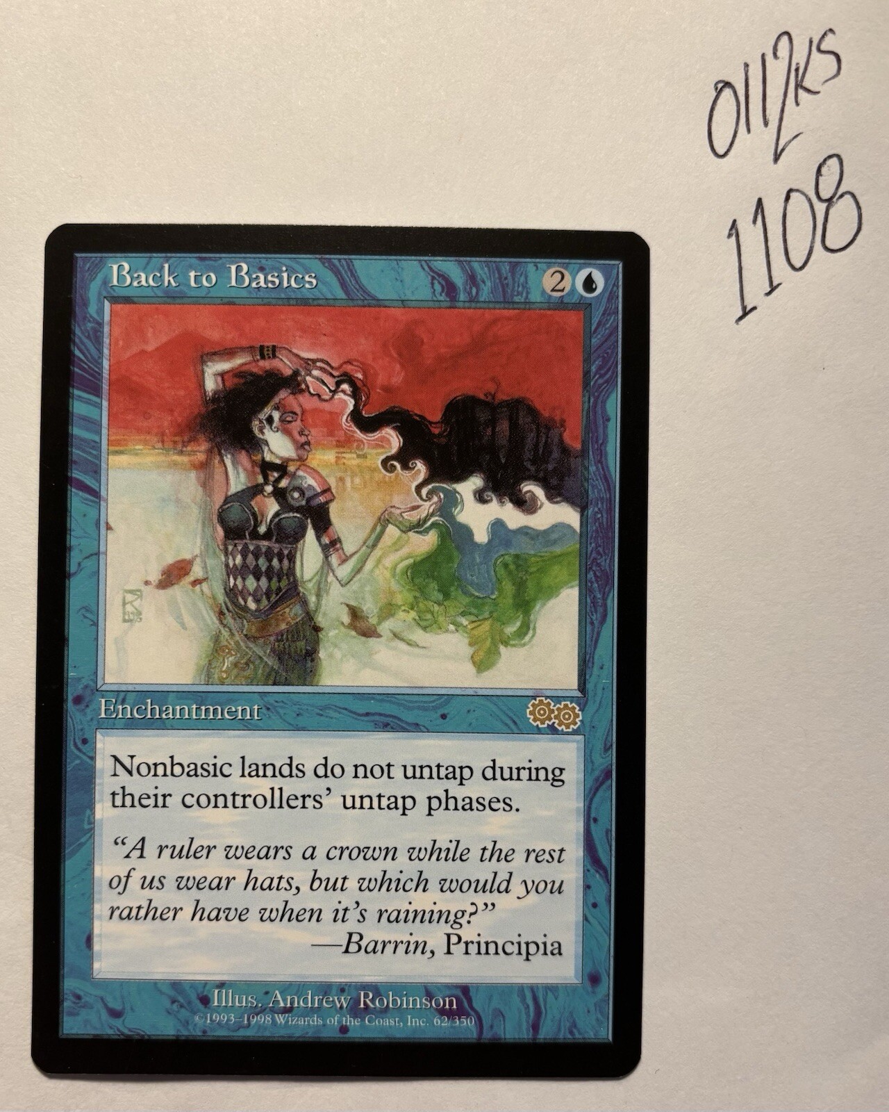 MTG Back to Basics USG 62/350 Urza's Saga Rare NM